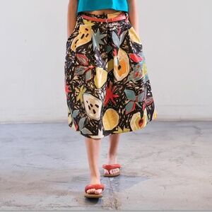 NWT Sofie D'Hoore Selena Fruit Skirt Size 34